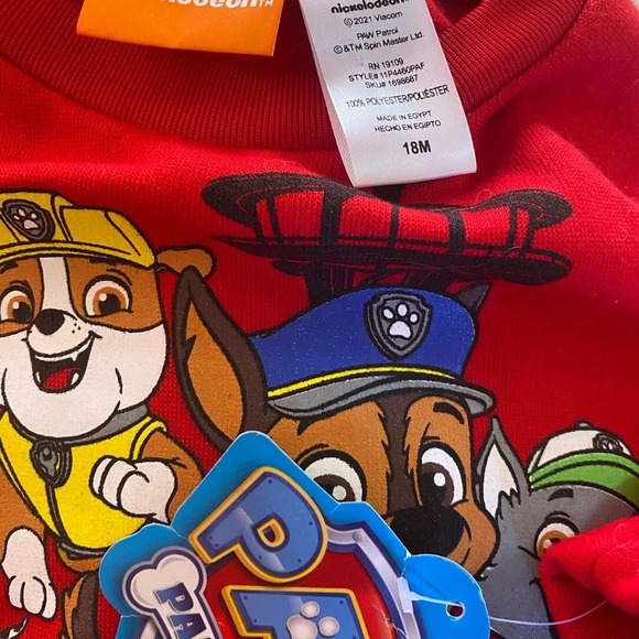 NWT Paw Patrol Sweatshirt - Picture 5 of 7